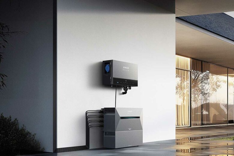 Un Power Dock et des batteries Anker.