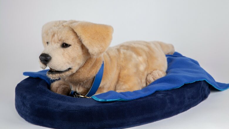 Le robot chien Jennie de Tombot.