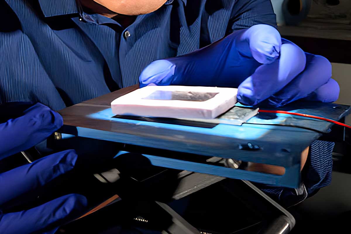 Des chercheurs de l'université de Rochester ont mis au point un générateur thermoélectrique beaucoup plus puissant. Crédit photo : Université de Rochester / J. Adam Fenster