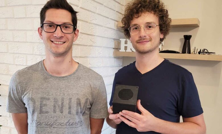 Les créateurs de la Silent Box.