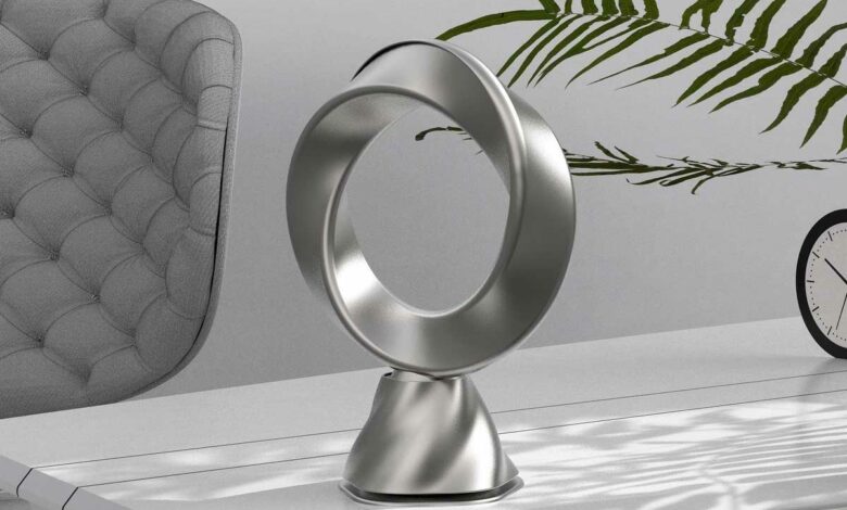 L'invention d'un ventilateur silencieux et plus performant.