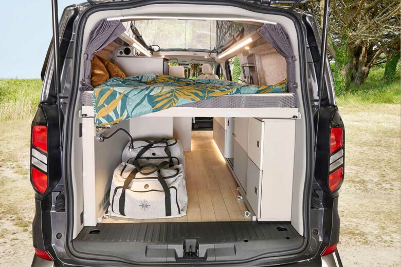 L'espace couchage.