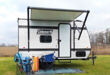 La caravane Coleman 13b.