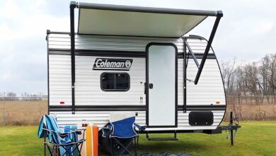 La caravane Coleman 13b.