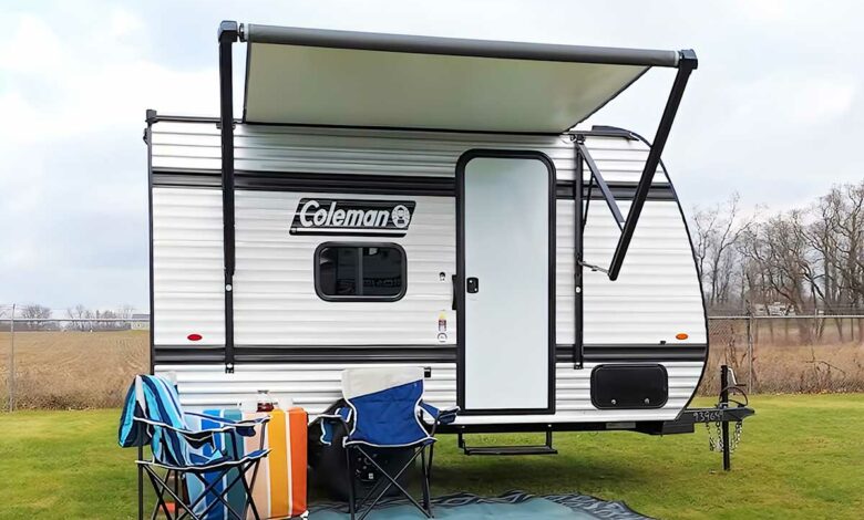 La caravane Coleman 13b.