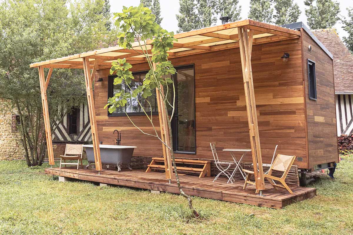Une tiny house de Plume.