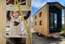 Kabanenn propose des tiny houses, sudios de jardin et mini maison en Bretagne. Crédit photo : Kabanenn