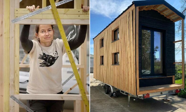 Kabanenn propose des tiny houses, sudios de jardin et mini maison en Bretagne. Crédit photo : Kabanenn