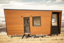 Une tiny house tout en bois.