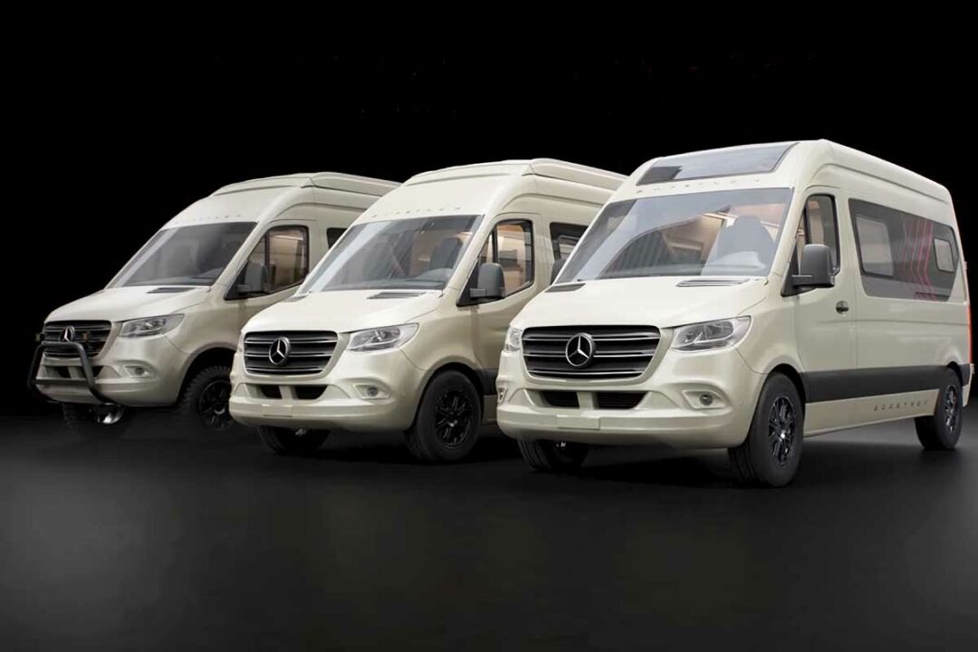 Le nouveau van aménagé Bürstner se décline en 3 versions.