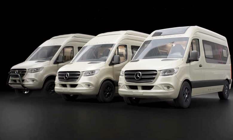 Le nouveau van aménagé Bürstner se décline en 3 versions.