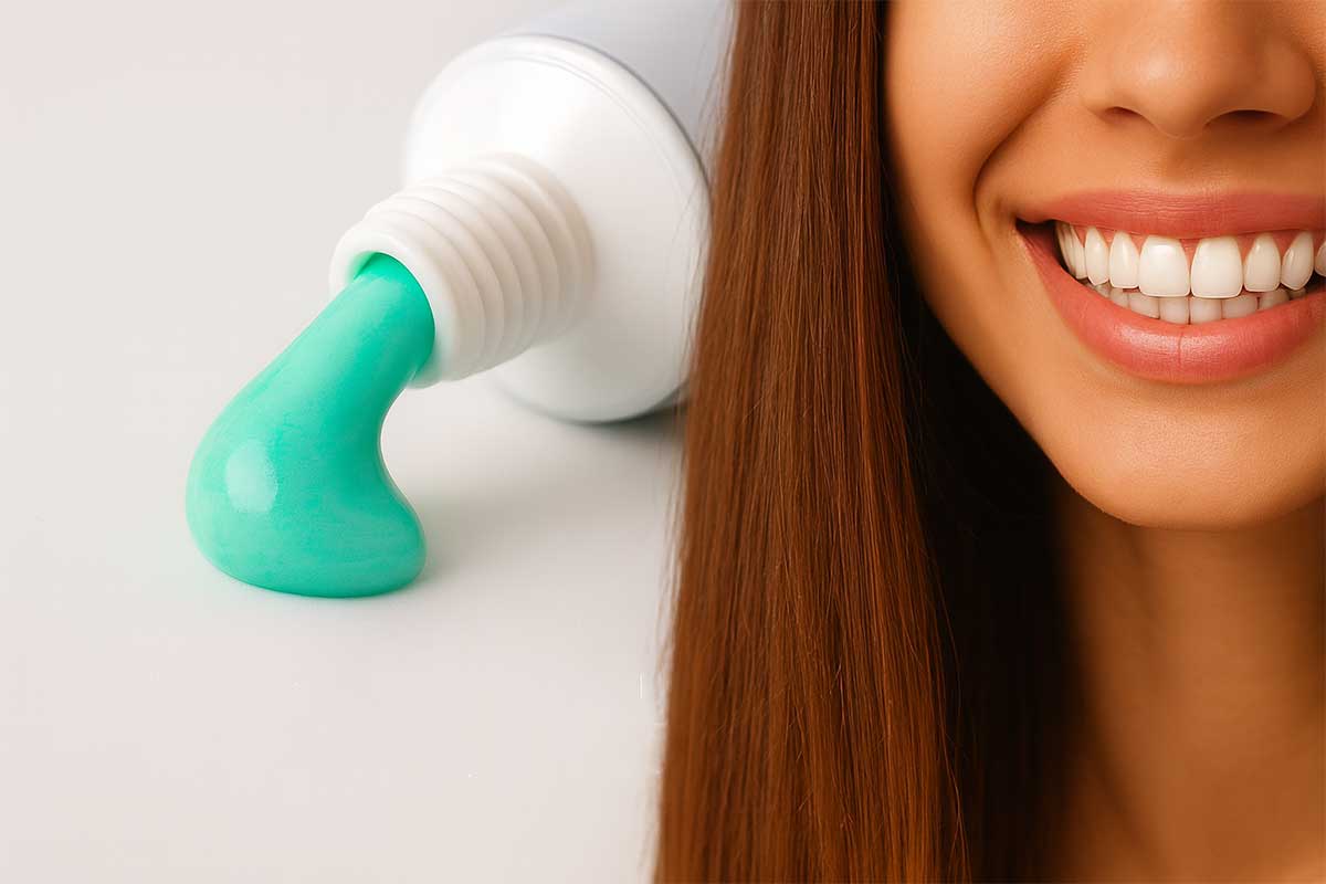Un dentifrice à la kératine pour réparer les dents.