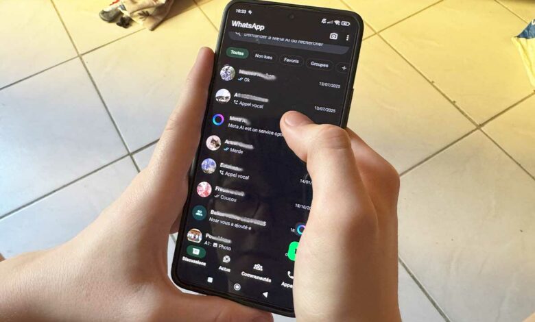 Un utilisateur de messagerie.