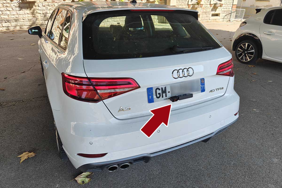 AUTO-VOX Caméra de Recul sans Fil Solair avec Moniteur.