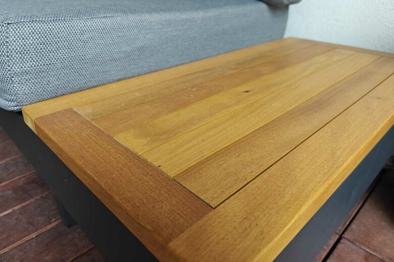 Des coussins épais et confortable.