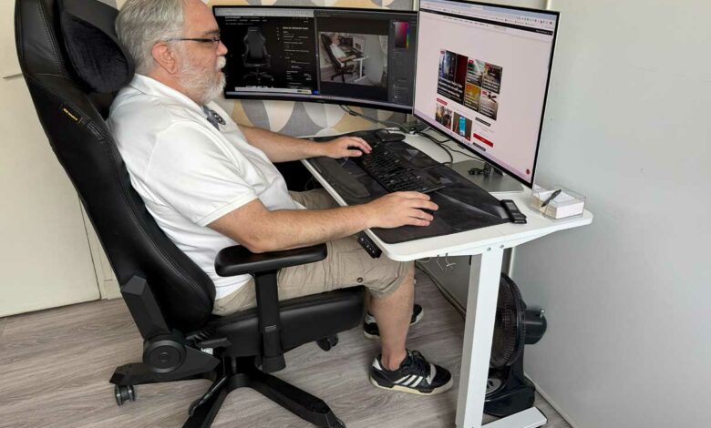 Test de la chaise DXRACER Tank XXL.