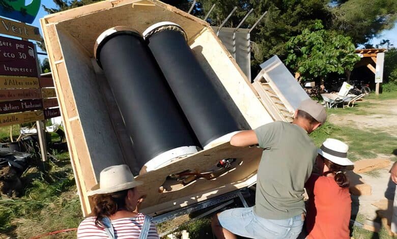 Un manuel de construction pour un Chauffe Eau Solaire low-tech.