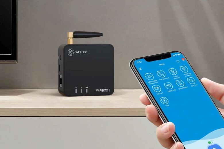WELOCK WIFIBOX3 Gateway Wifi Bridge for Remote Control
