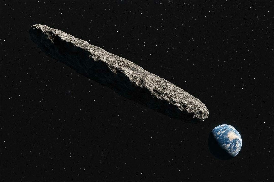Un objet interstellaire proche d'une planète.