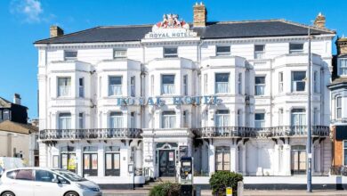 Un hôtel en Angleterre.