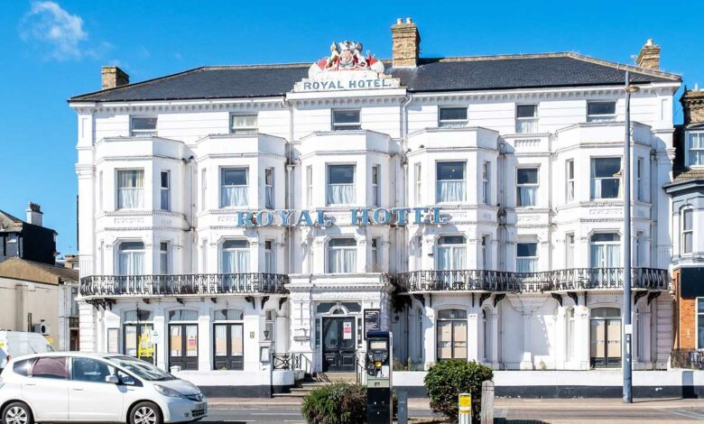 Un hôtel en Angleterre.