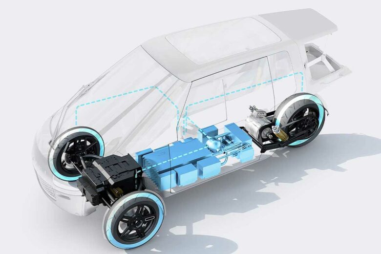Une technologie avancée pour ce vélomobile.