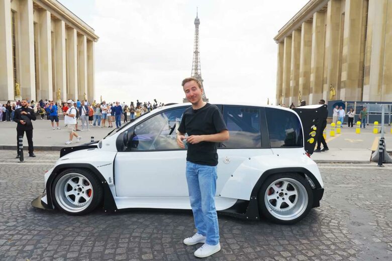 Sylvain Levy et le 1000tipla dans Paris.