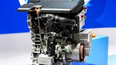 Le nouveau moteur hybride Mahle.