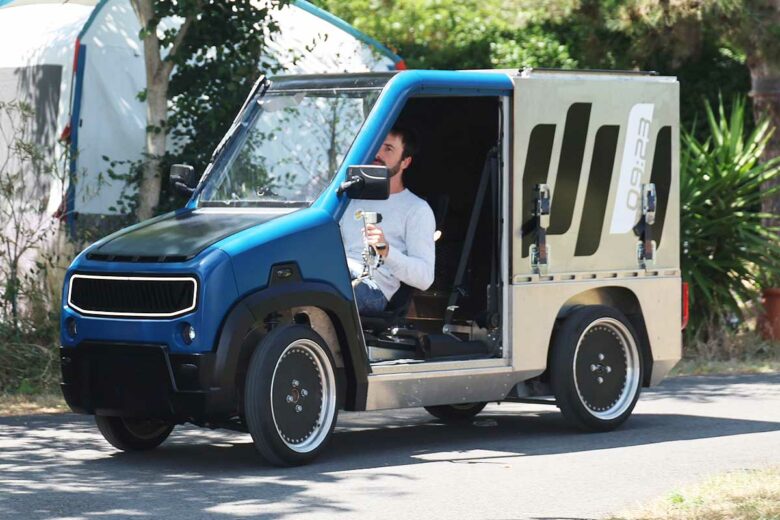 Le vélomobile de MidiPile.
