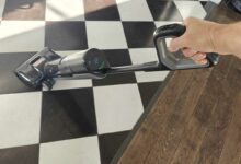 Dreame H15S aspirateur laveur, nettoyage triple arête, bras robotisé AI, aspiration 21 000 Pa, sans nœud, nettoyage de la brosse et séchage silencieux à 90 °C, portée à plat à 180°, contrôle via l'app.