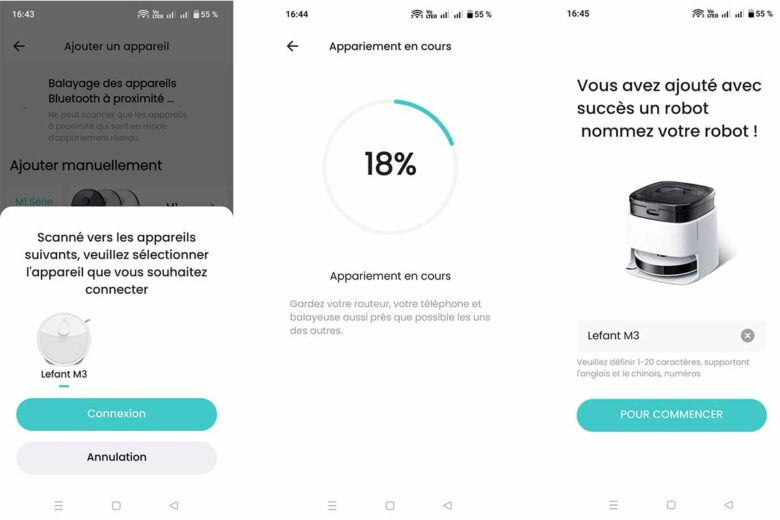 Une installation simplissime.