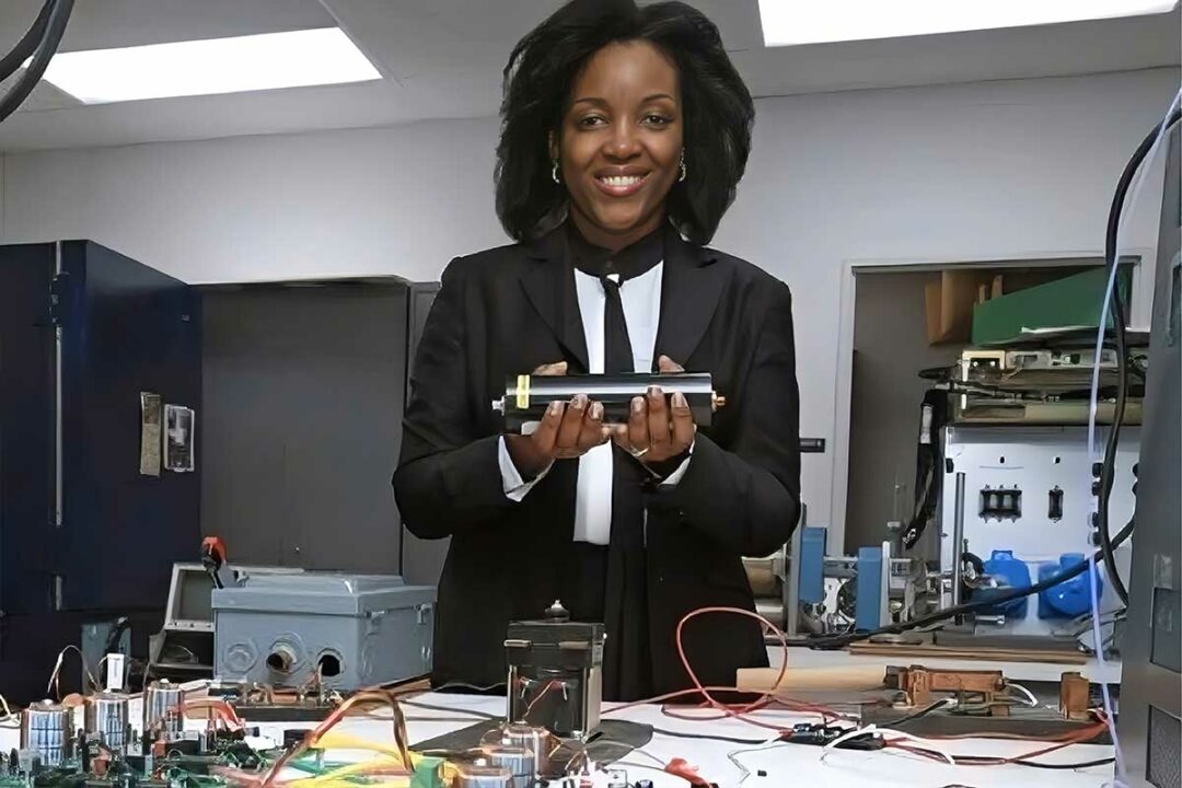 Sandrine Mubanga et son invention Bi-Level Equalizer.