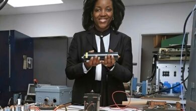 Sandrine Mubanga et son invention Bi-Level Equalizer.