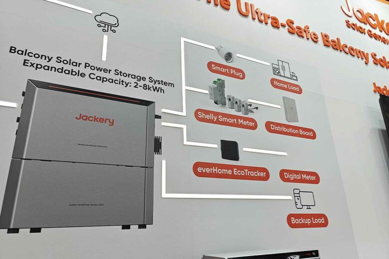Une batterie qui s'intègre a un environnement complet.