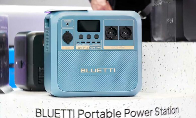 La batterie Pioneer Na de Bluetti.