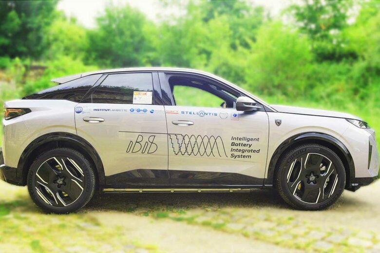 Le modèle prototype intégrant les batteries IBIS.