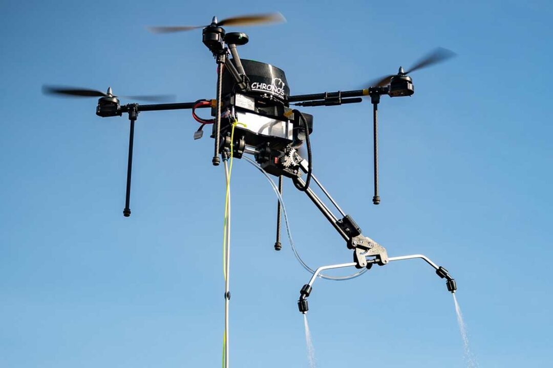 Un drone de nettoyage professionnel.