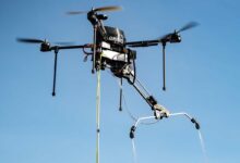 Un drone de nettoyage professionnel.