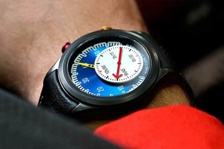 Une montre développée avec la technologie MEMS.