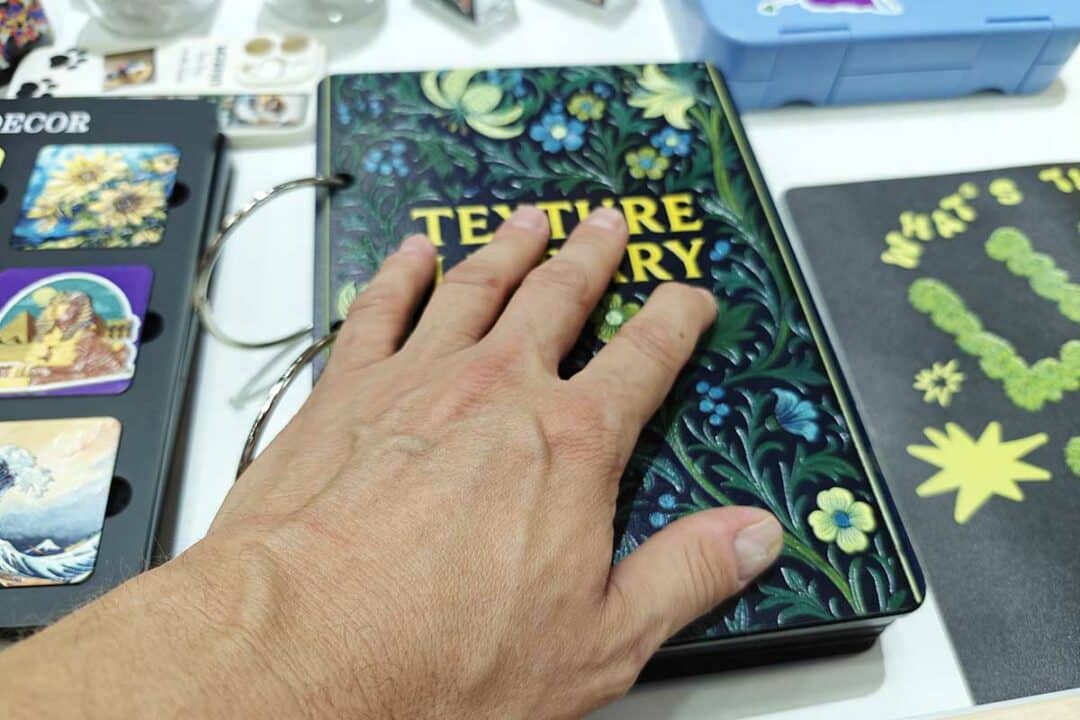 Un objet imprimé avec une texture.