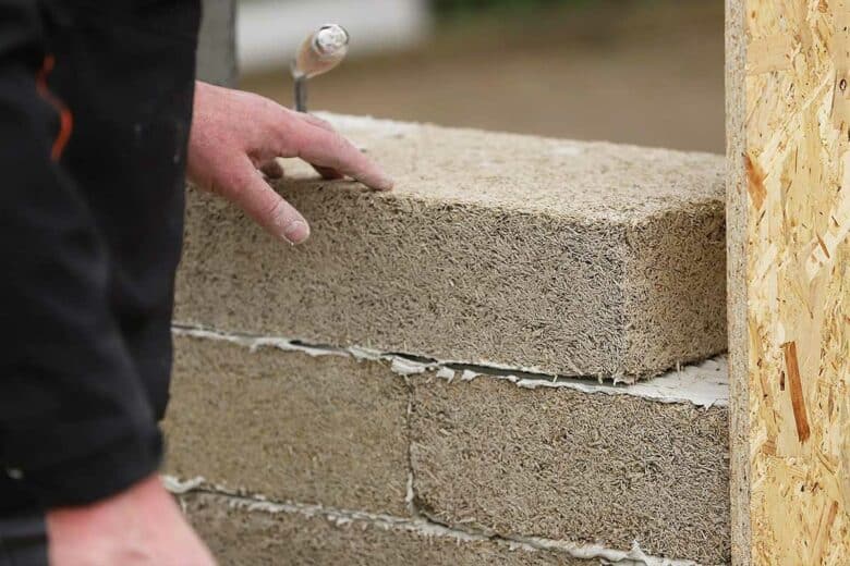 Un mur en bloc Bâtilin.
