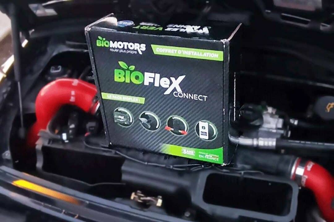 Le kit de conversion au bioéthanol.