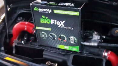 Le kit de conversion au bioéthanol.