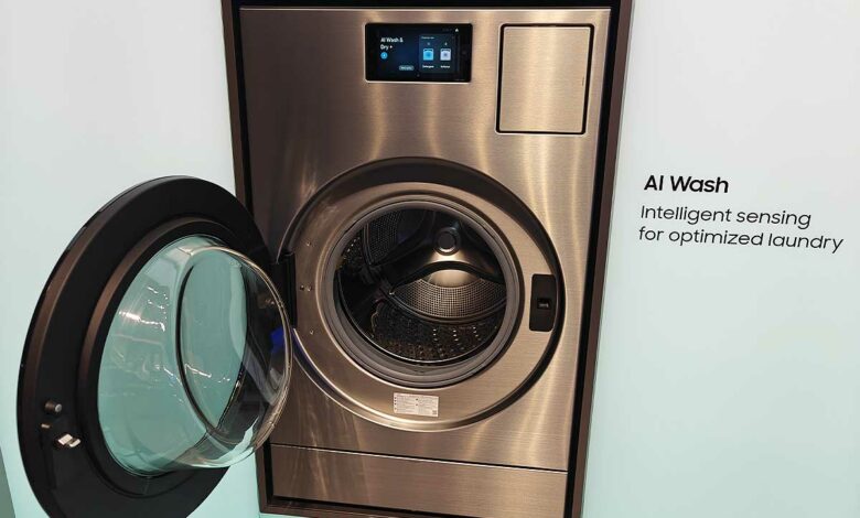 Le Bespoke AI Laundry Combo de Samsung.