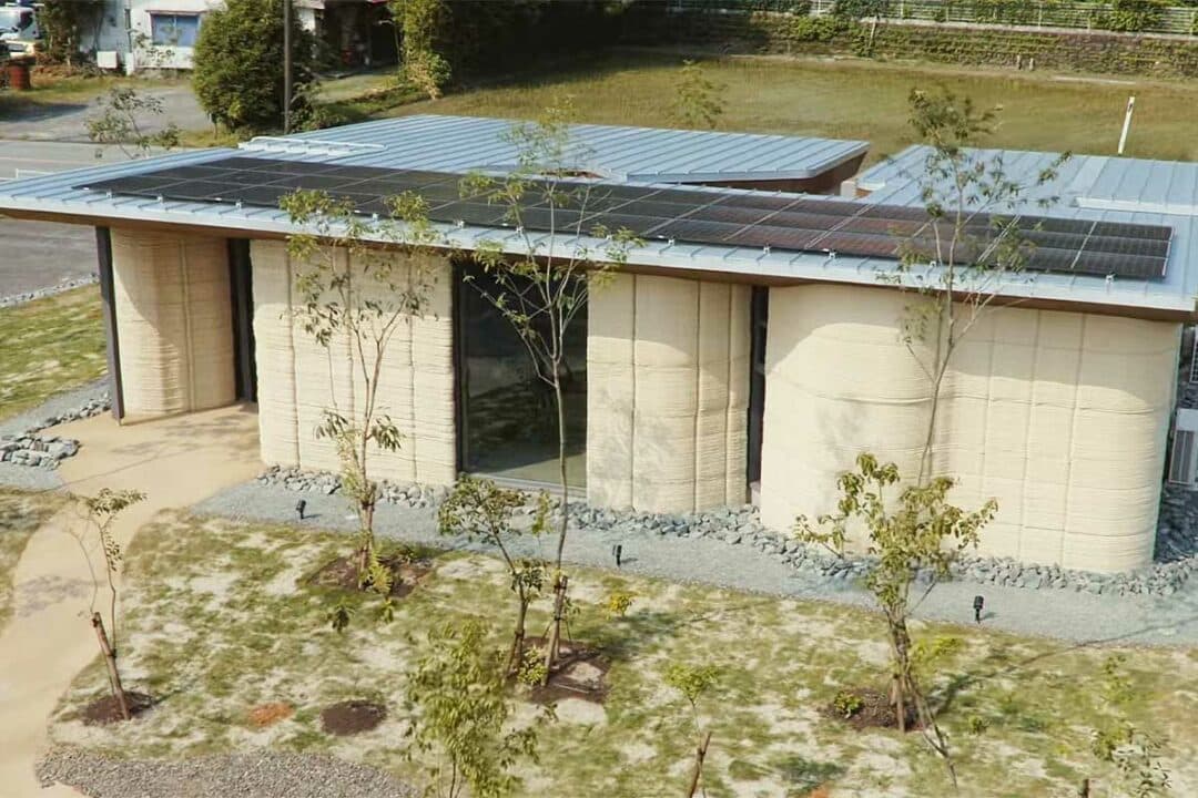Une maison imprimée en 3D sans béton.