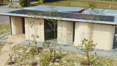 Une maison imprimée en 3D sans béton.