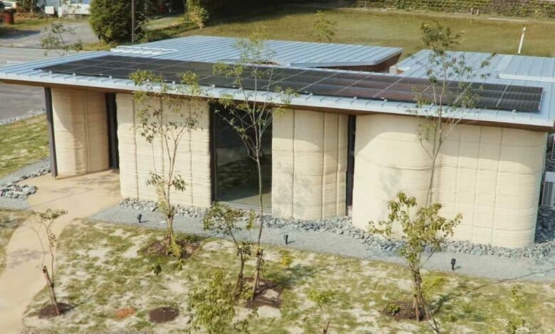 Une maison imprimée en 3D sans béton.
