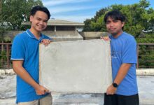 Deux étudiants philippins finalistes du concours James Dyson Award national.