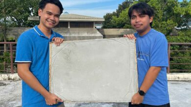 Deux étudiants philippins finalistes du concours James Dyson Award national.