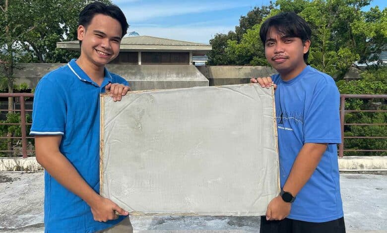 Deux étudiants philippins finalistes du concours James Dyson Award national.